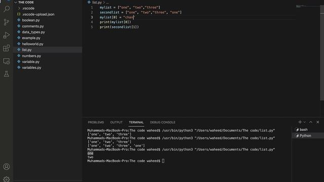Python list смотреть онлайн
