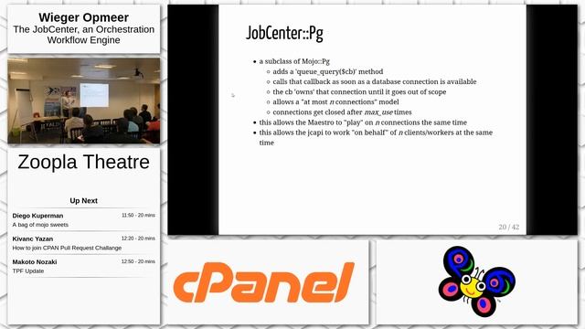 Day 1: Zoopla Theatre: Wieger Opmeer - The JobCenter an Orchestration Workflow Engine смотреть онлайн