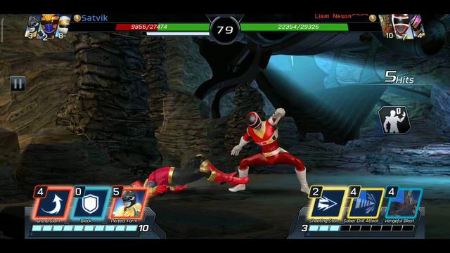 Andros Vs Blake Bradley || Powers Rangers Legacy Wars || Game Play смотреть онлайн