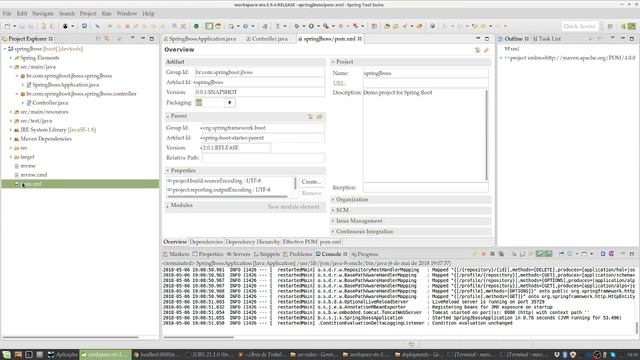 Configurando jboss ou wildfly no spring-boot смотреть онлайн