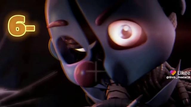 2 часть,топ сильнейших аниматроников что ещё снять?