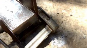 Приспособления для замятия и продавки окончаний на профильной трубе для не больших объёмов