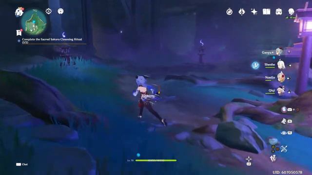 Complete the Sacred Sakura Cleansing Ritual (1/3) смотреть онлайн