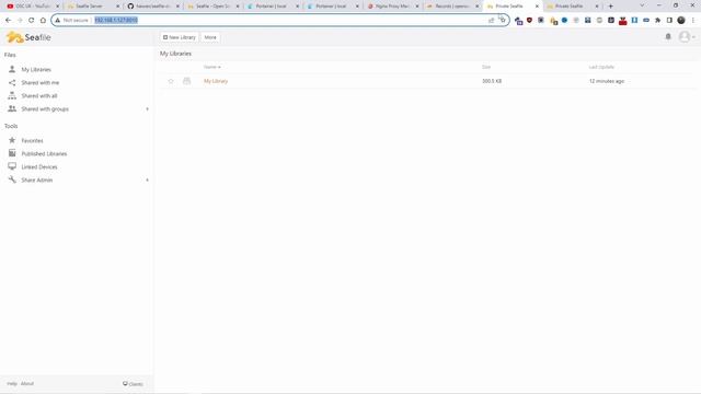 Seafile on Docker - Self-Hosted Dropbox/Google Drive | Installation using Portainer смотреть онлайн