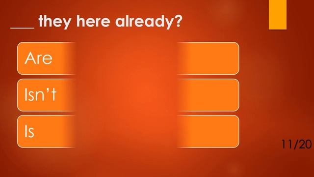 Present Simple & Present Continuous | English Grammar Test смотреть онлайн