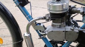 Немного модернизированный Китайский веломотор F80.