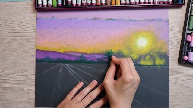 Мастер класс лавандовое поле масляная пастель myngo gallery soft смотреть онлайн