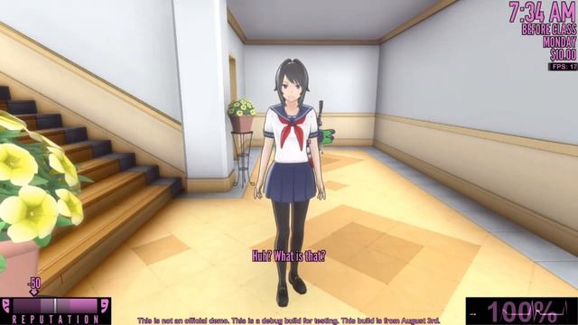 AKANE OPENS HER EYES! - Yandere Simulator (Bug Hunting and Scenario Testing) смотреть онлайн