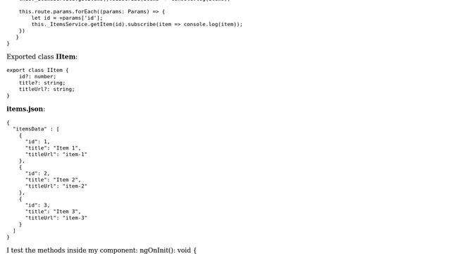 Angular 4 / Can't retrieve data from Array by id (2 Solutions!!) смотреть онлайн