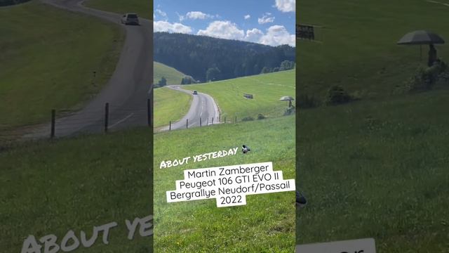 Martin Zamberger - Peugeot 106 GTI EVO II - Bergrallye Neudorf bei Passail 2022 💪🏻 смотреть онлайн