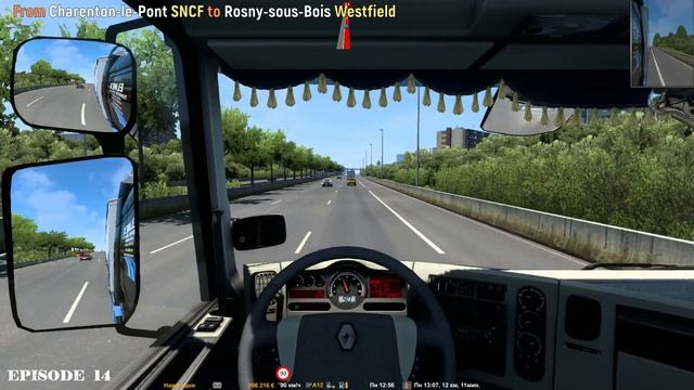 I'le-de-France v.0.4 ?? ETS2 1.45 ?? Charenton-le-Pont to Rosny-sous-Bois ?? Renault Premium 430DXi смотреть онлайн
