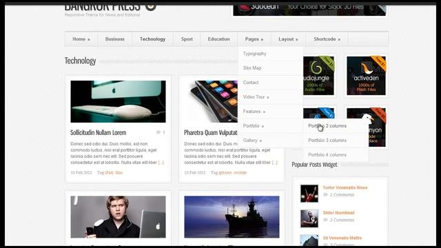 Wordpress News Theme (Premium) смотреть онлайн