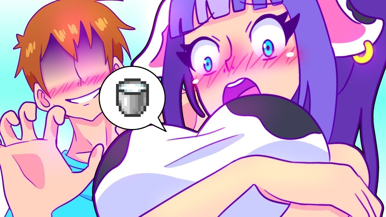 Дойка коровы в майнкрафте аниме смотреть онлайн