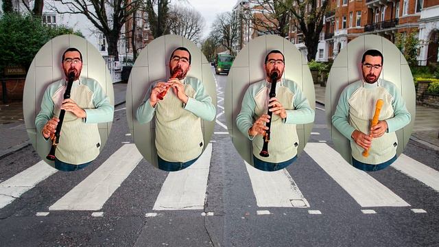 Yesterday - The Beatles - Recorder Quartet (SATT) смотреть онлайн