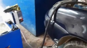 Чистка промывка ремонт замена радиатора печки на  автомобиле  Дэу Нексия