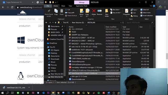 Virtualisasi menggunakan OwnCloud смотреть онлайн