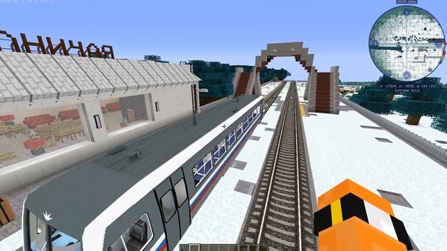 ОБЗОР НОВОЙ СТАНЦИИ СОЛНЕЧНАЯ #memsik #ir #immersiverailroading #minecraft #mine смотреть онлайн
