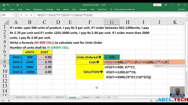 LOGICAL FUNCTIONS IN EXCEL-DAY 1 смотреть онлайн