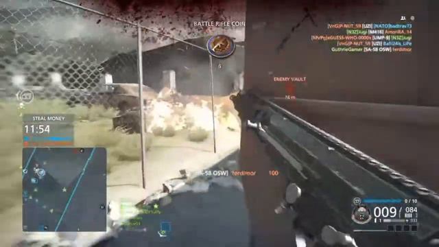 Battlefield Hardline Tommy gun X SA58-OSW смотреть онлайн