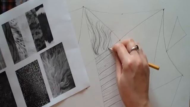 Учимся передавать фактуру. Готовим руку к рисованию смотреть онлайн