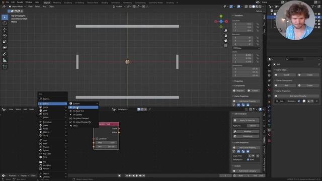 PONG (blender game engine) [UPBGE] смотреть онлайн