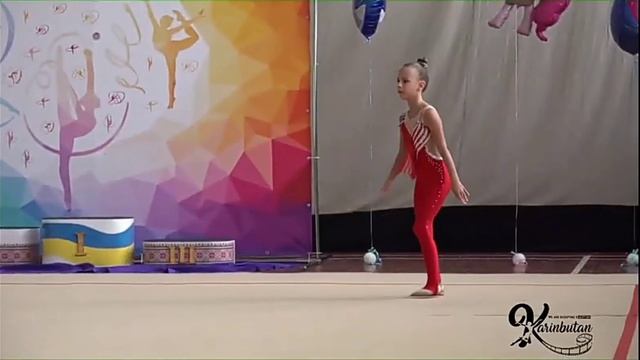 Петренко Полина 2013 г.р. художественная гимнастика смотреть онлайн