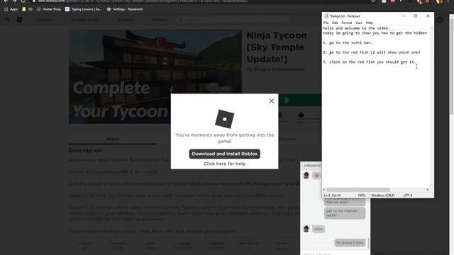 How to get the hidden food badge in ninja tycoon смотреть онлайн