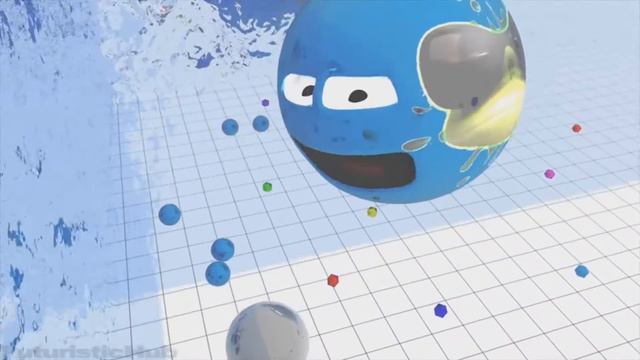 AGARIO 3D TROLLING! (Agar.io) 3D ANIMATION