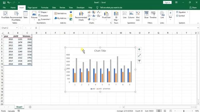 How to Create Clustered Column Chart Excel | Clustered Chart смотреть онлайн