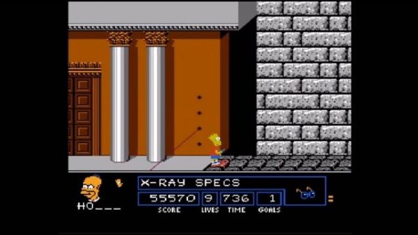 The Simpsons: Bart vs. the Space Mutants NES - Longplay