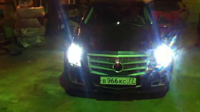 Cadillac CTS II (2008) DRL и быстрое моргание дальним MODE 2 смотреть онлайн