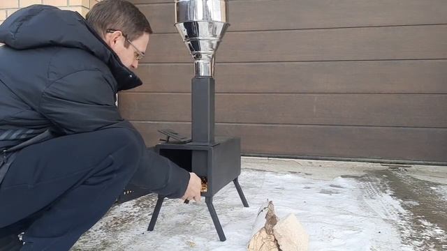 Печь универсальная ,, ЕМАН ТУРИСТ,, смотреть онлайн