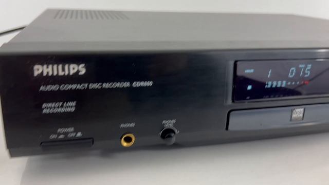 Philips CDR880 Audio Compact Disc CD Recorder CDR 880/17 смотреть онлайн