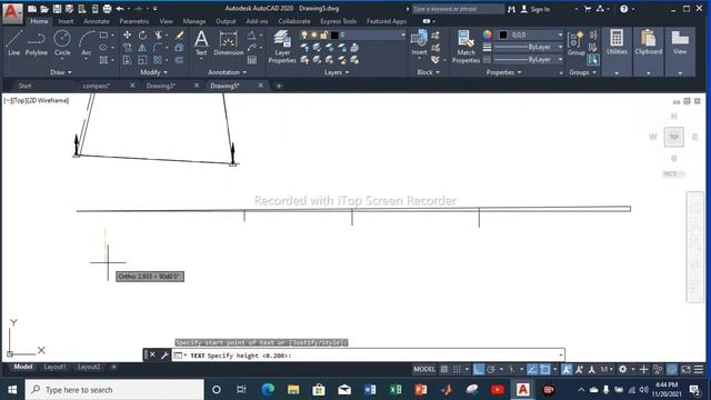 How to plot Compass Survey in AutoCAD | How to plot traverse in AutoCAD смотреть онлайн