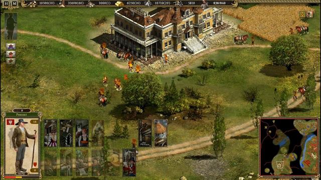 Cossacks 2 Battle for Europe. The honor of the Polish crown (Poland) - "Repel Austrians" Part 2/5 смотреть онлайн