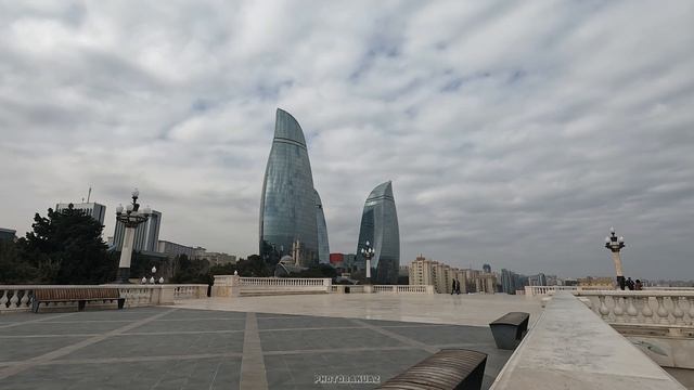 [4K] Highland park in Baku смотреть онлайн