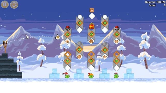 It's Time To Get Angry! Angry Birds Seasons2012 Is Here 2nd Round [WRECK THE HALLS] Levels 6-10! смотреть онлайн