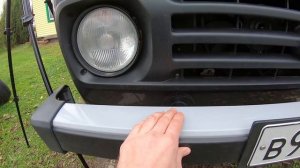 Установка противотуманок Criline Upref через реле на Lada 4x4 / Нива
