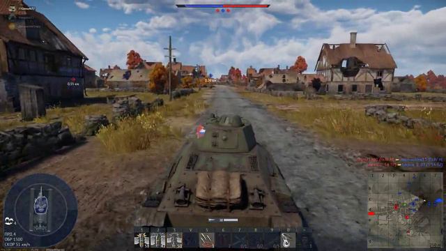 War Thunder. На поле битвы танки грохотали. Продолжаем играть в отряде. смотреть онлайн