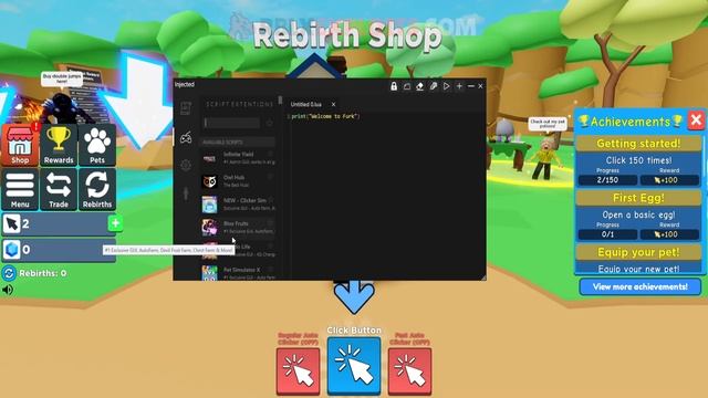 [UPDATED] Roblox Clicker Simulator Hack Script GUI Pastebin 2022: Auto Click, Auto Rebirth, Auto Bu смотреть онлайн