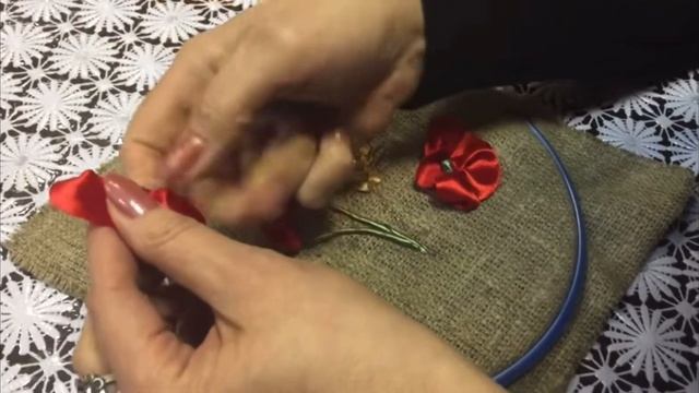 ПОЛЕВОЙ МАК -- ВЫШИВКА ЛЕНТАМИ ✨✨✨ Школа вышивки Татьяны Шелиповой. смотреть онлайн