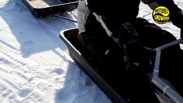 Мотобуксировщик Мотособака МотоПЁС 13 л/с