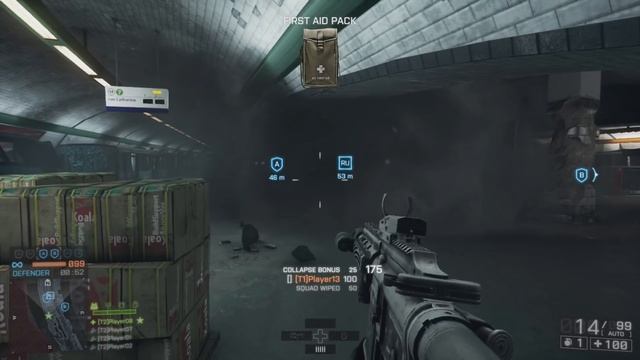 Operation Metro First Look! Big Improvements (Battlefield 4: XBOX ONE Second Assault Gameplay) смотреть онлайн