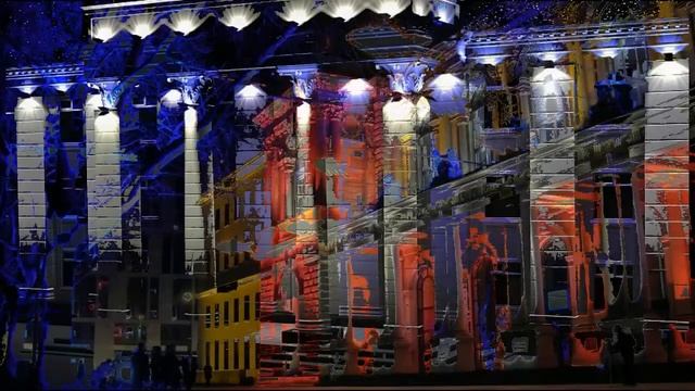 Светодиодная подсветка зданий смотреть онлайн