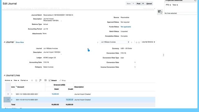 How to Review Receivables Accounting in Oracle Fusion ERP Cloud смотреть онлайн