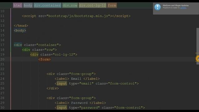 Bootstrap Form смотреть онлайн