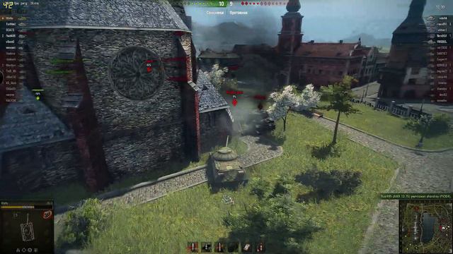 World of Tanks - ИС-3, Мастер, медаль Ланглада, 7 фрагов. смотреть онлайн