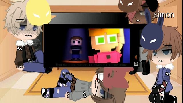 Fnaf 4 Tormenters React To I Got No Time|enjoy ♡ смотреть онлайн