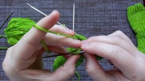 Гольфы спицами на 1 годик/ носки спицами