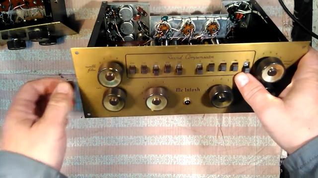 McIntosh C8 восстановление, доработка. смотреть онлайн